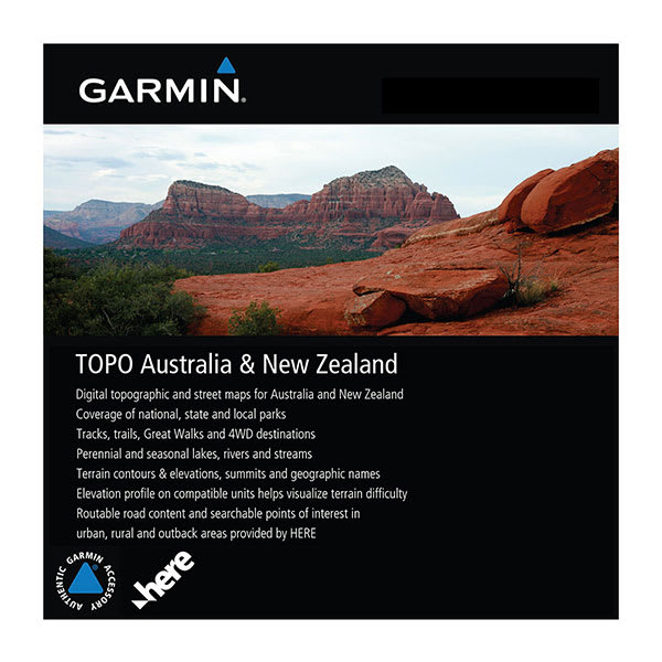 TOPO Australien und Neuseeland MicroSD™/SD™-Karte – Garmin