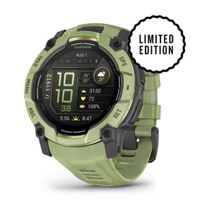Instinct® 3 – 50 mm, AMOLED, Fern Green mit Fern Green Armband – Garmin