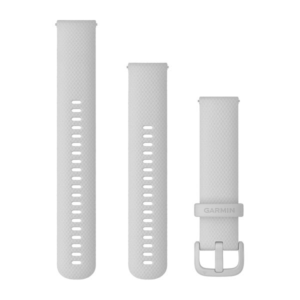 Schnellwechsel-Armbänder (20 mm), Mist Grey Silikonarmband – Garmin
