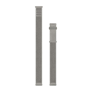 Quick-Release-Armbänder (18 mm), Hell-Sand/French Grey ComfortFit-Stoff – Garmin