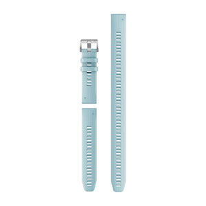 QuickFit® 22 Uhrenarmbänder, Azure Silikon (Taucher-Set mit 3 Teilen) – Garmin