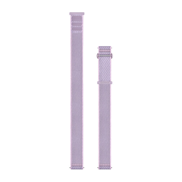 Quick Release Armbänder (18 mm), Helllila/Pink Meringue ComfortFit Stoff – Garmin