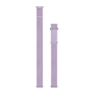 Quick Release Armbänder (18 mm), Helllila/Pink Meringue ComfortFit Stoff – Garmin