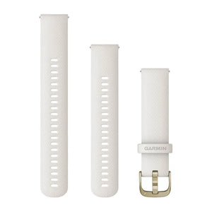 Quick Release remme (22 mm), Whitestone, sølv hardware 3