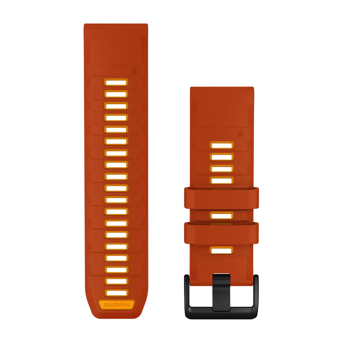 QuickFit® 26-mm-Armband, Autumn Orange/Spark Orange Silikon – Garmin
