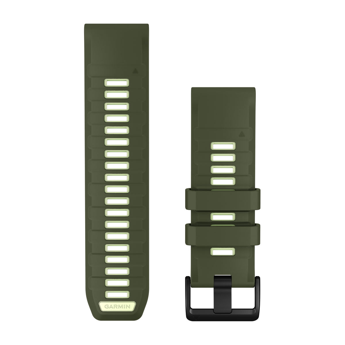 QuickFit® 26-mm-Armband, Olive Drab/Citron Silikon – Garmin