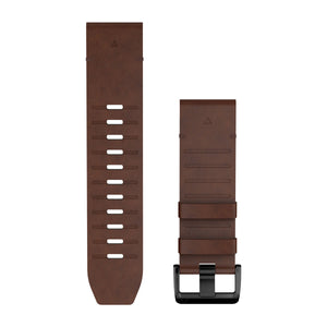 QuickFit® 26-mm-Armband, Walnut Leder – Garmin