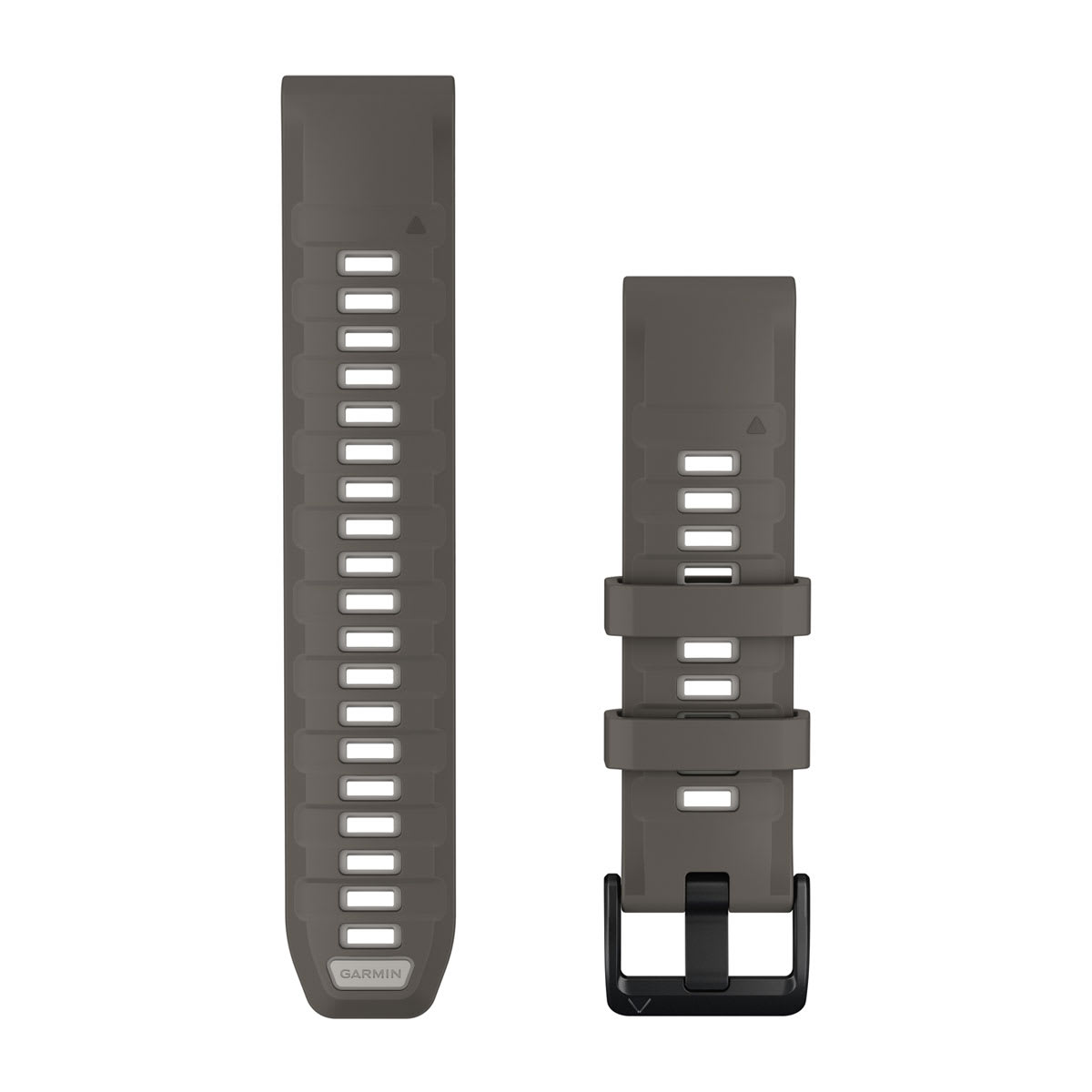 QuickFit® 22-mm-Armband, Pebble Gray/Silver Gray Silikon – Garmin