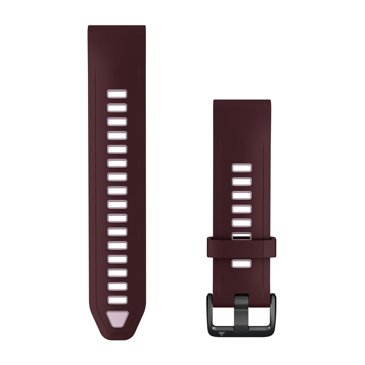 QuickFit® 20-mm-Armband, Dark Cherry/Dust Rose Silikon – Garmin