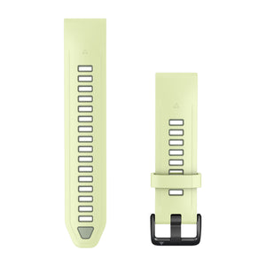 QuickFit® 20-mm-Armband, Citron/Willow Silikon – Garmin
