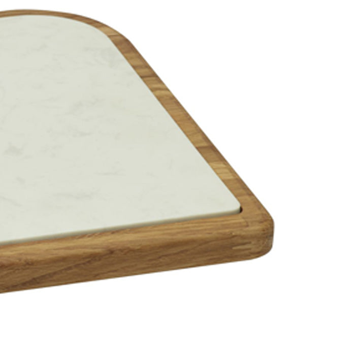 CHEESE PLACE Käsebrett 370X280X20 mm - Legnoart