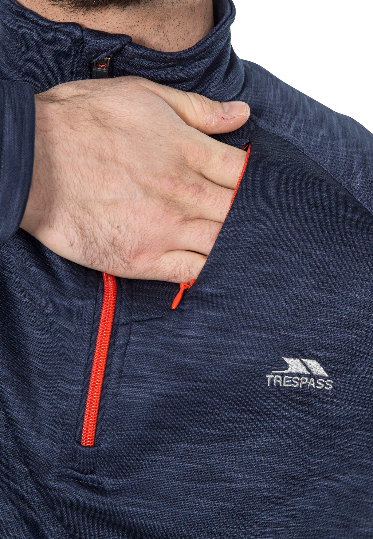 Collins - Navy Marl - Trespass