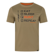 Crosslist Tshirt - Covert Green