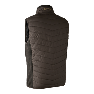 Moor Vatteret Vest med strik Brun - Deerhunter - Jagtbutikken