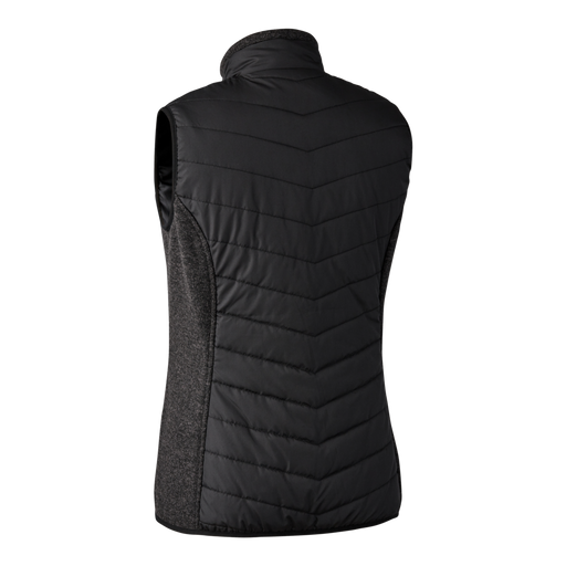 Lady Caroline Vatteret Vest Black - Deerhunter - Jagtbutikken