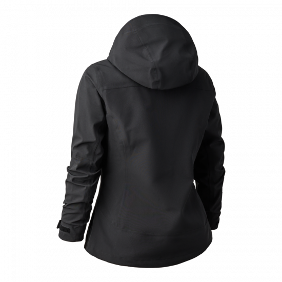 Lady Sarek Shelljacke mit Kapuze Schwarz - Deerhunter
