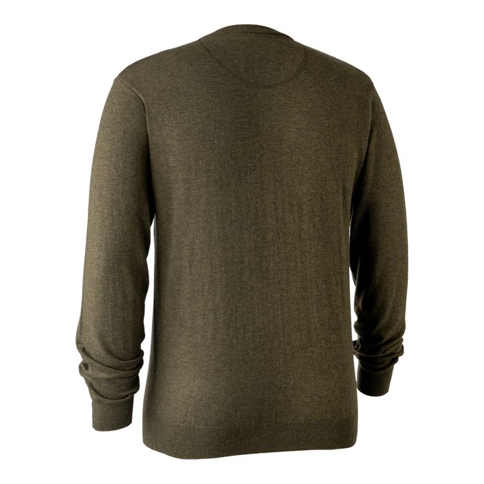Kingston Strickpullover mit rundem Hals - Cypress - Deerhunter