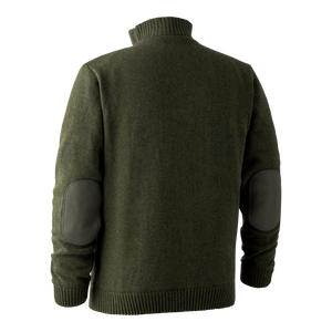 Carlisle Strickpullover mit Stormliner - Green Melange - Deerhunter