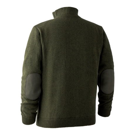 Carlisle Strickpullover mit Stormliner - Green Melange - Deerhunter