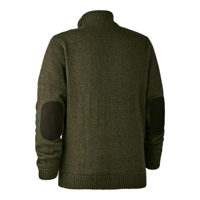 Carlisle Gestrickter Cardigan mit Wetterschutz - Cypress - Deerhunter