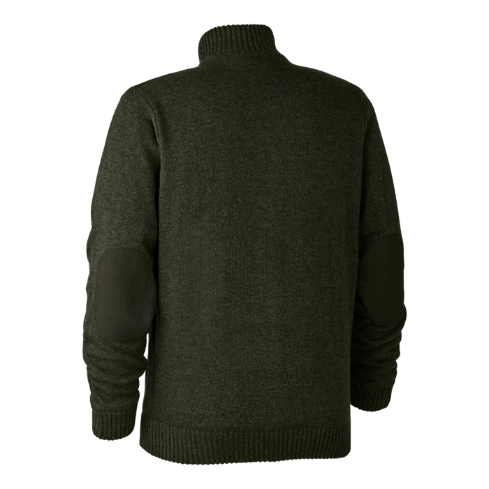 Carlisle-Strickjacke mit Stormliner – Dark Elm – Deerhunter
