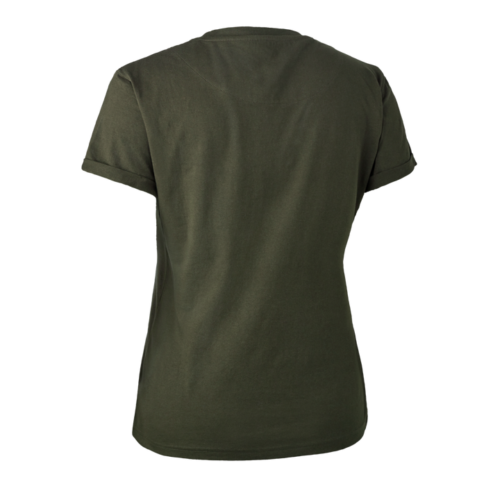 Damen-T-Shirt mit Schild – Deerhunter