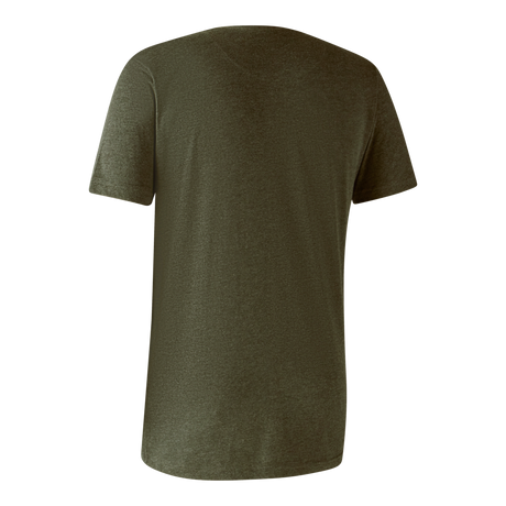 Basic 2er-Pack T-Shirt Adventure Green Melange - Deerhunter
