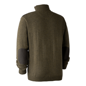 Sheffield Strickpullover mit Reißverschluss am Hals Cypress - Deerhunter