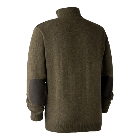 Sheffield Strickpullover mit Reißverschluss am Hals Cypress - Deerhunter
