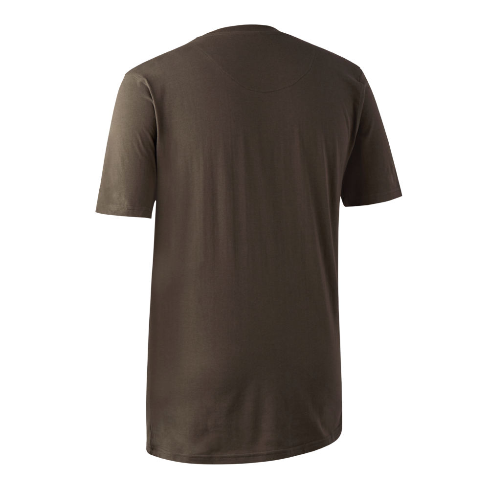 T-Shirt 2er Pack Grün/Braun - Deerhunter
