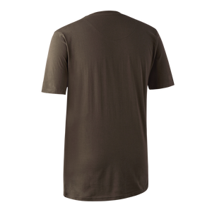 T-Shirt 2er Pack Grün/Braun - Deerhunter