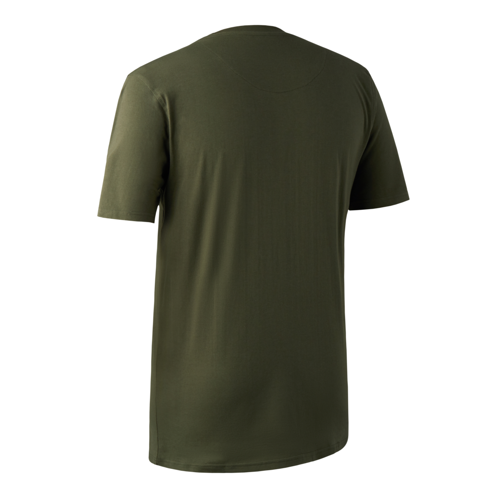 T-Shirt 2er Pack Grün/Braun - Deerhunter