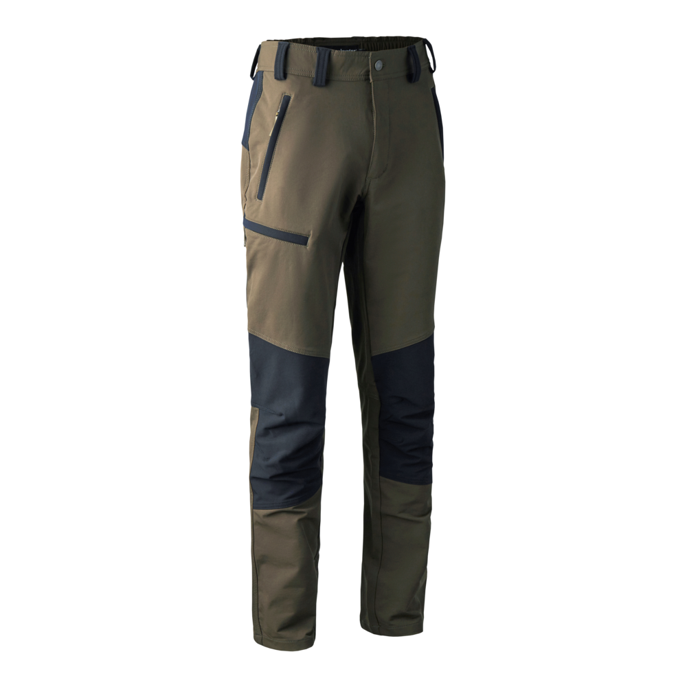 Gr. 54 - Strike Full Stretch Hose Herren - Black/leaf - Deerhunter - Umtauschartikel