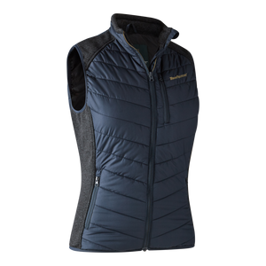 Gr. 44 - Lady Caroline gesteppte Weste Blau - Deerhunter - Umtauschware