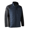 Moor Steppjacke mit Strick - Blau - Deerhunter
