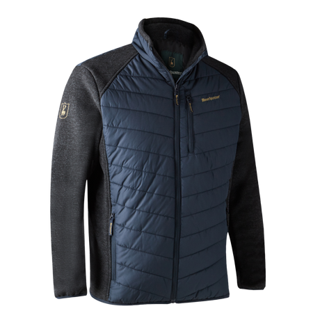 Moor Vatteret Jakke med strik Blue - Deerhunter - Jagtbutikken