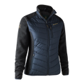 Lady Caroline Wattierte Jacke - Blau - Deerhunter