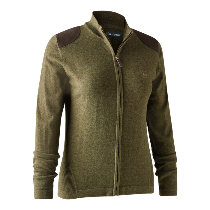 Lady Darlington Strickjacke – Zypresse – Deerhunter