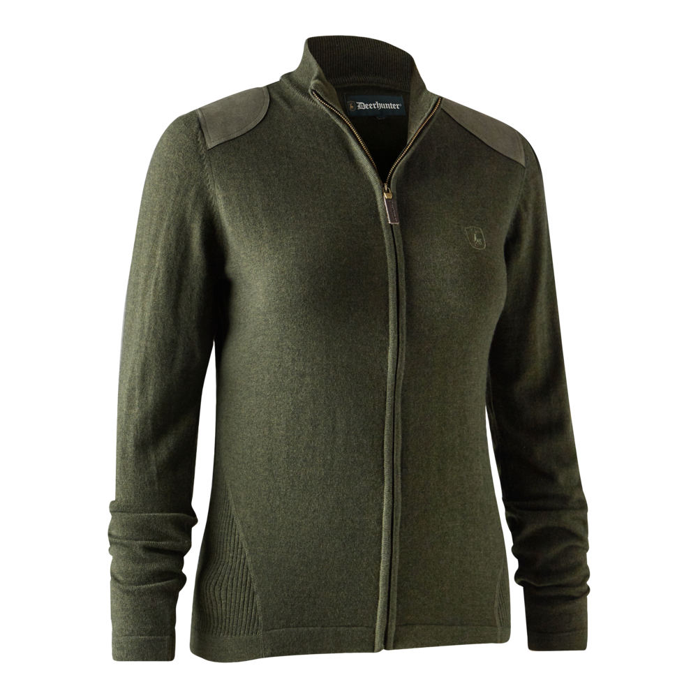 Lady Darlington Strickjacke - Grün - Deerhunter