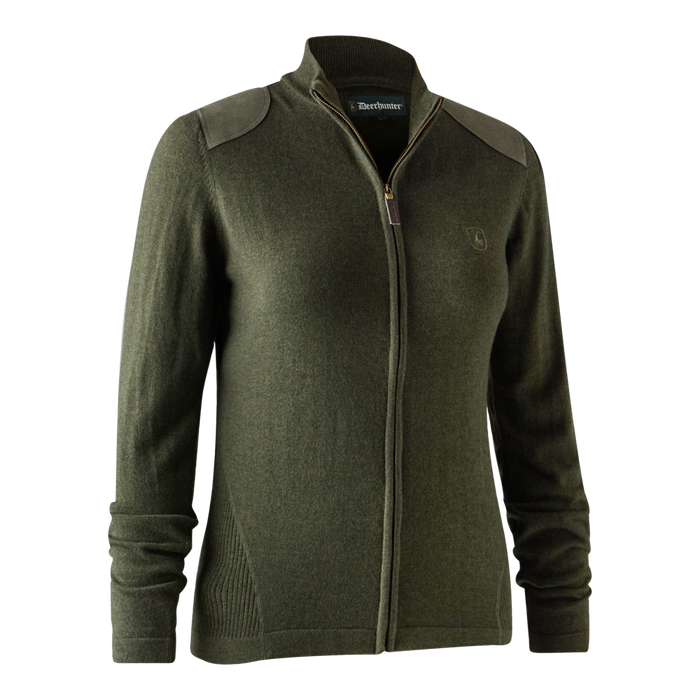 Lady Darlington Strickjacke - Grün - Deerhunter