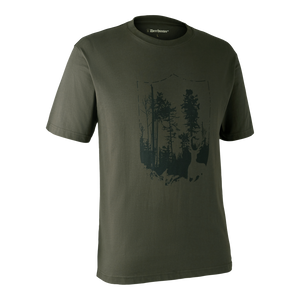 T-Shirt mit Schild - Deerhunter