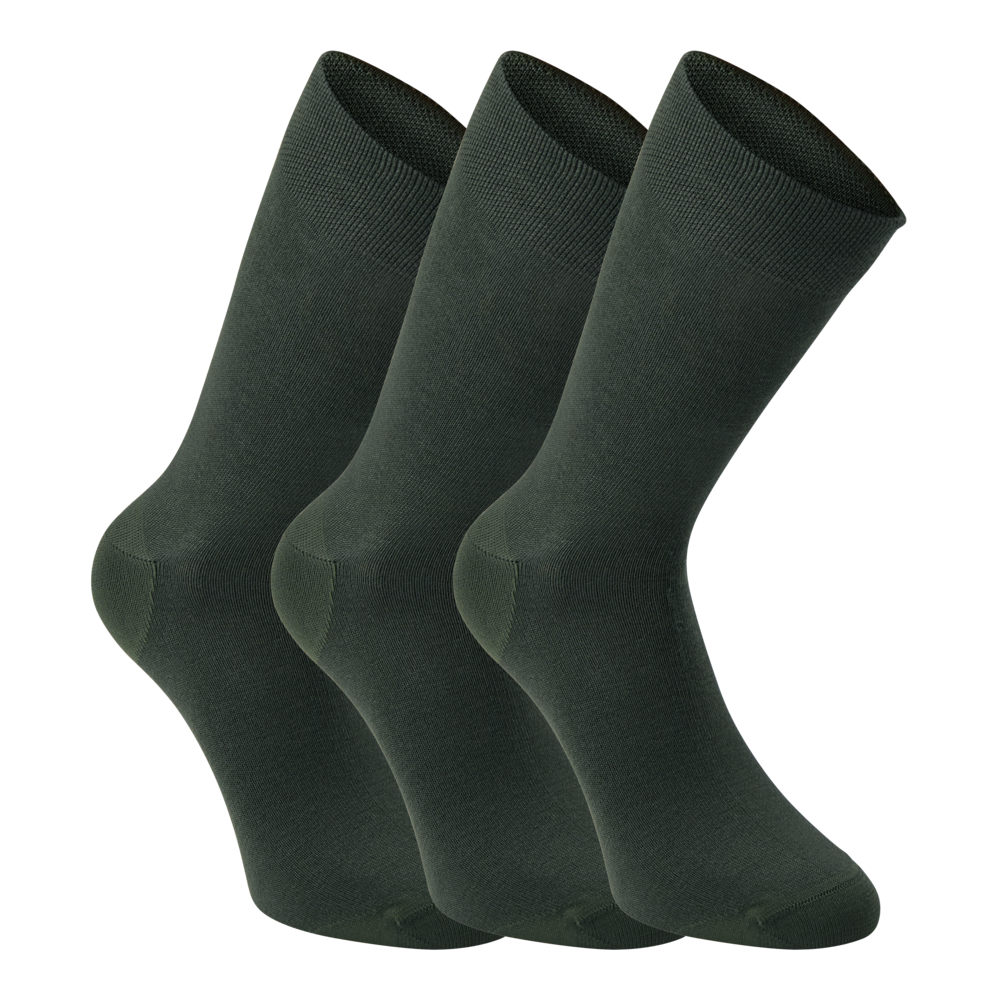 Bamboo Socken - 3er Pack Grün - Deerhunter