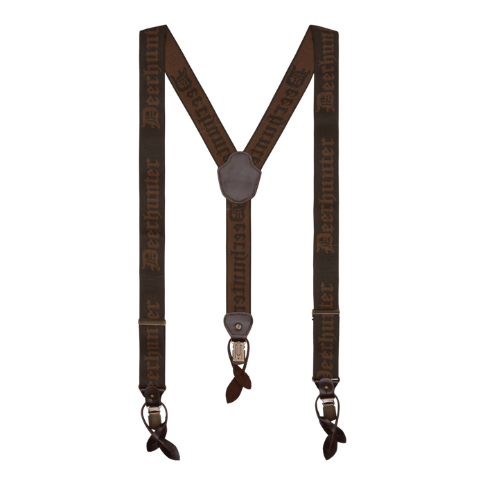 Combi Hosenträger mit Knöpfen und Clips - Deerhunter