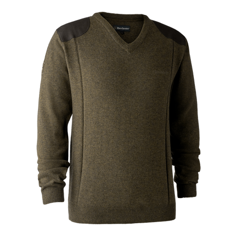Sheffield Pullover mit V-Ausschnitt - Cypress - Deerhunter