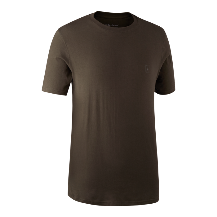 T-Shirt 2er-Pack Grün/Braun - Deerhunter