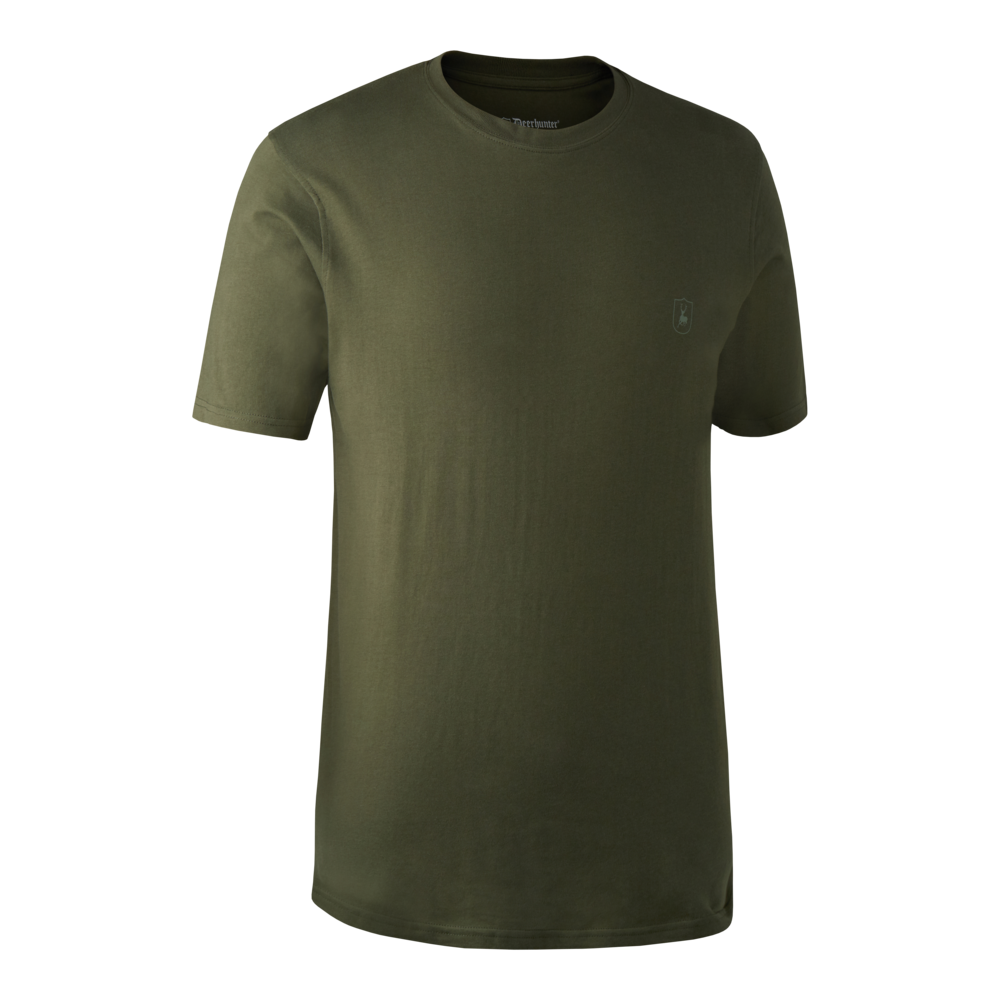 T-Shirt 2er Pack Grün/Braun - Deerhunter