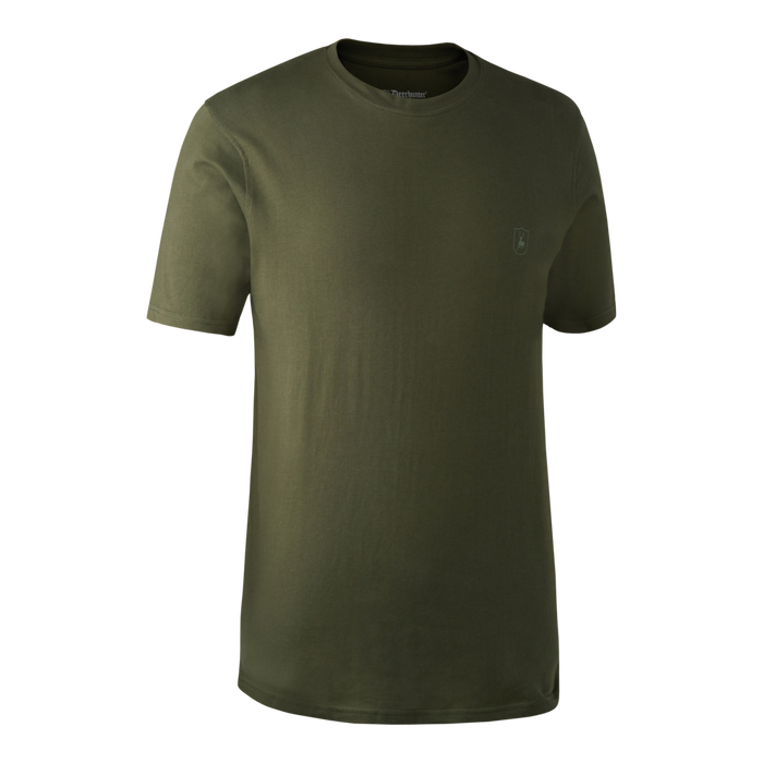T-Shirt 2er-Pack Grün/Braun - Deerhunter