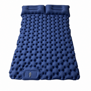 Globuz - Aufblasbare Luftmatratze | 2 Personen | Blau