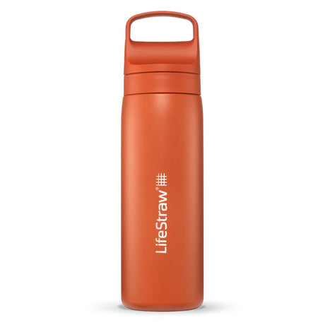 GO Series Edelstahl-Wasserfilterflasche – LifeStraw