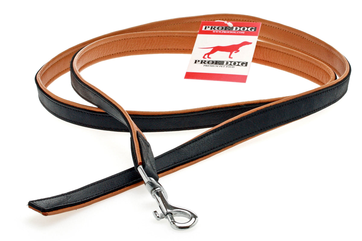Führleine London offen, Leder - PROF DOG